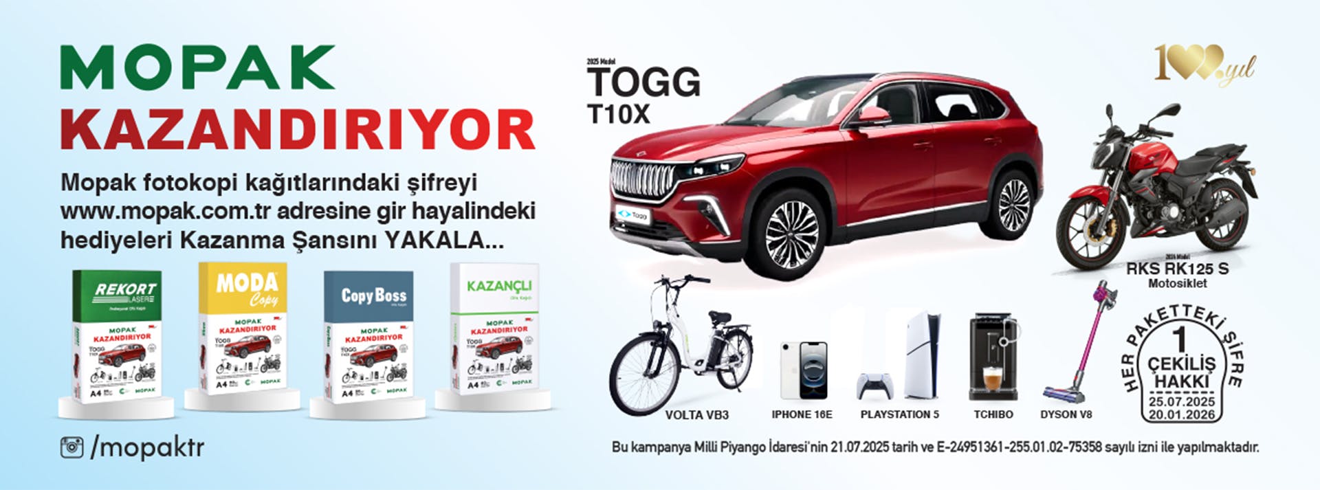 Mopak Kazandırıyor!