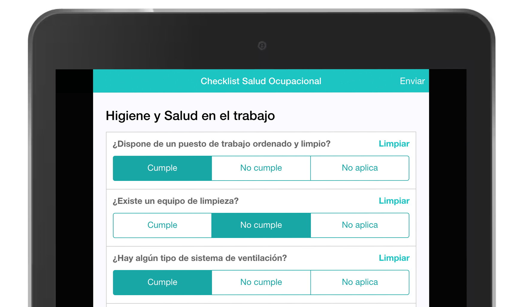 App Checklist Salud Ocupacional MoreApp