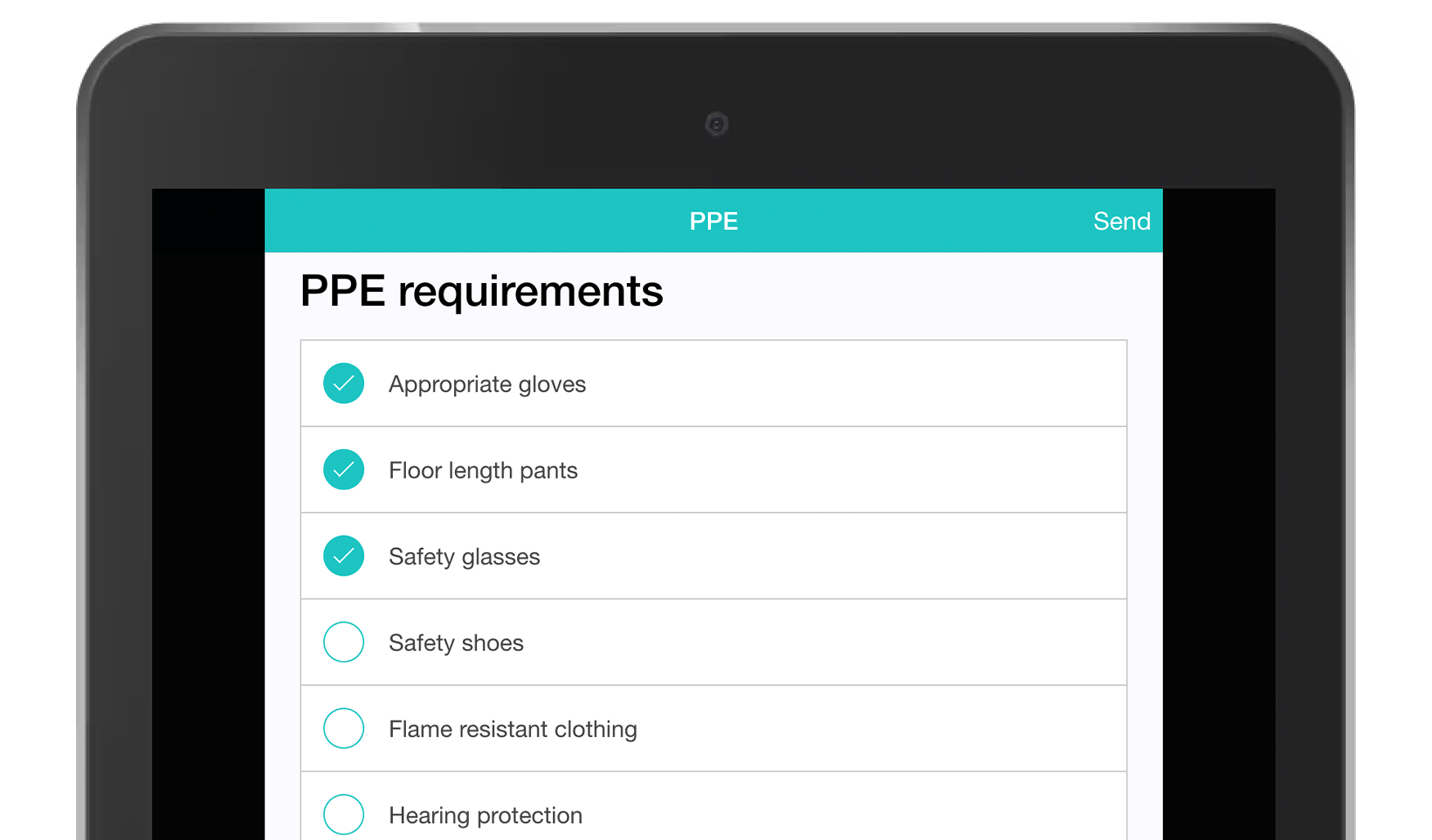 MoreApp Time Tracking form