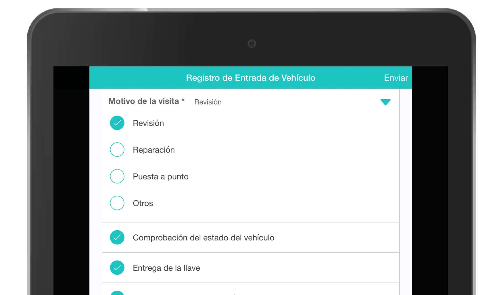 App Registro de Entrada de Vehículo MoreApp