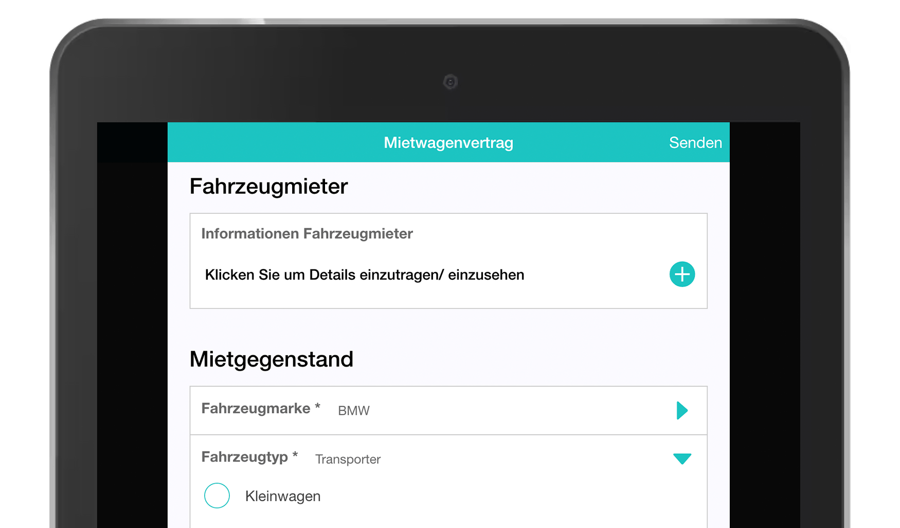 MoreApp DE_Mietwagenvertrag