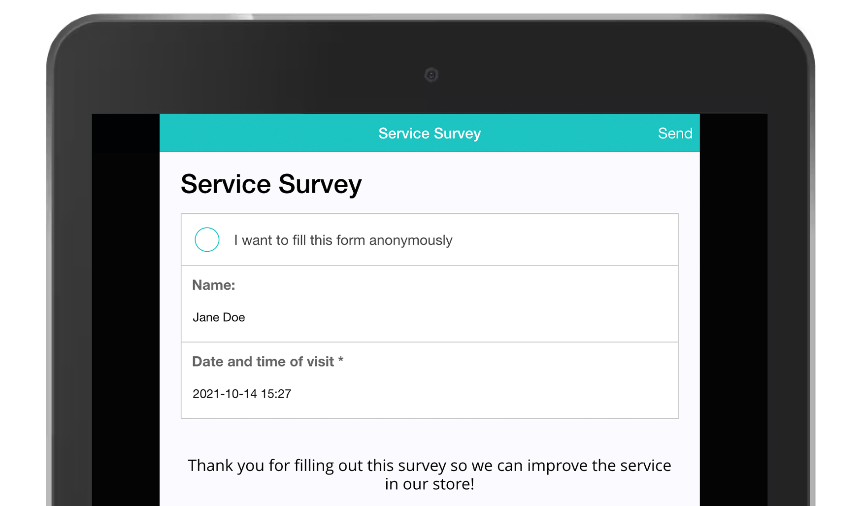 MoreApp Survey Form