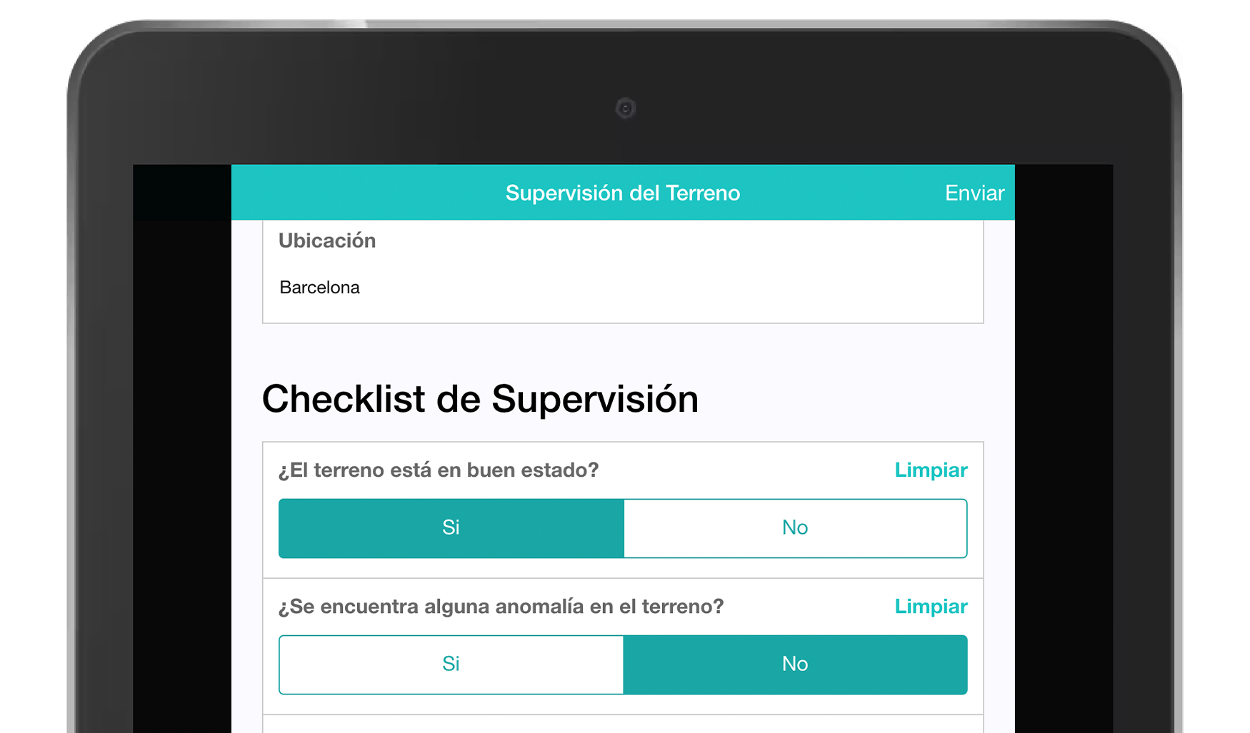 App Supervisión del Terreno MoreApp