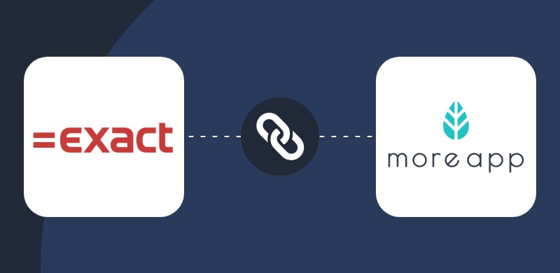 New integration MoreApp and Exact Online by Easylink