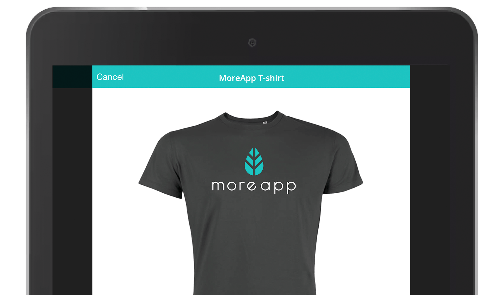 MoreApp order app form