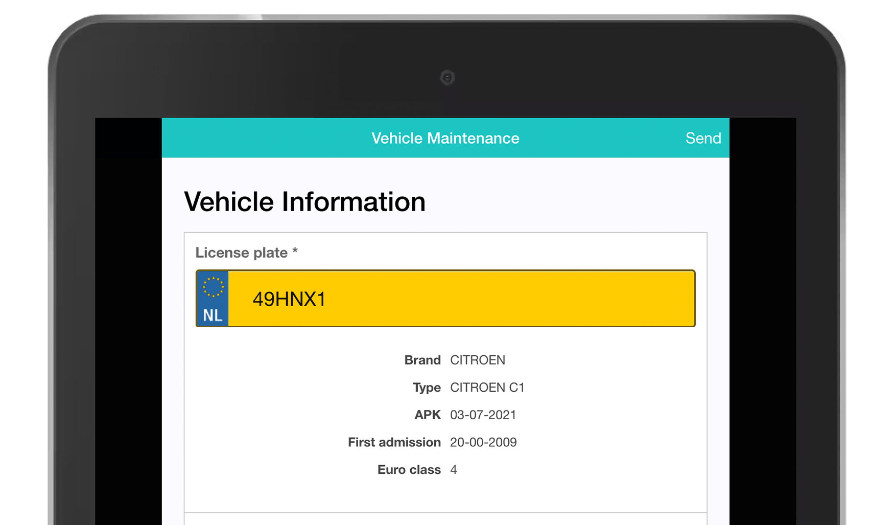 MoreApp Vehicle Maintenance App