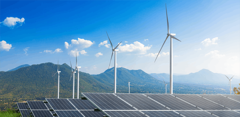 erneuerbare Energien mit Solaranlagen 