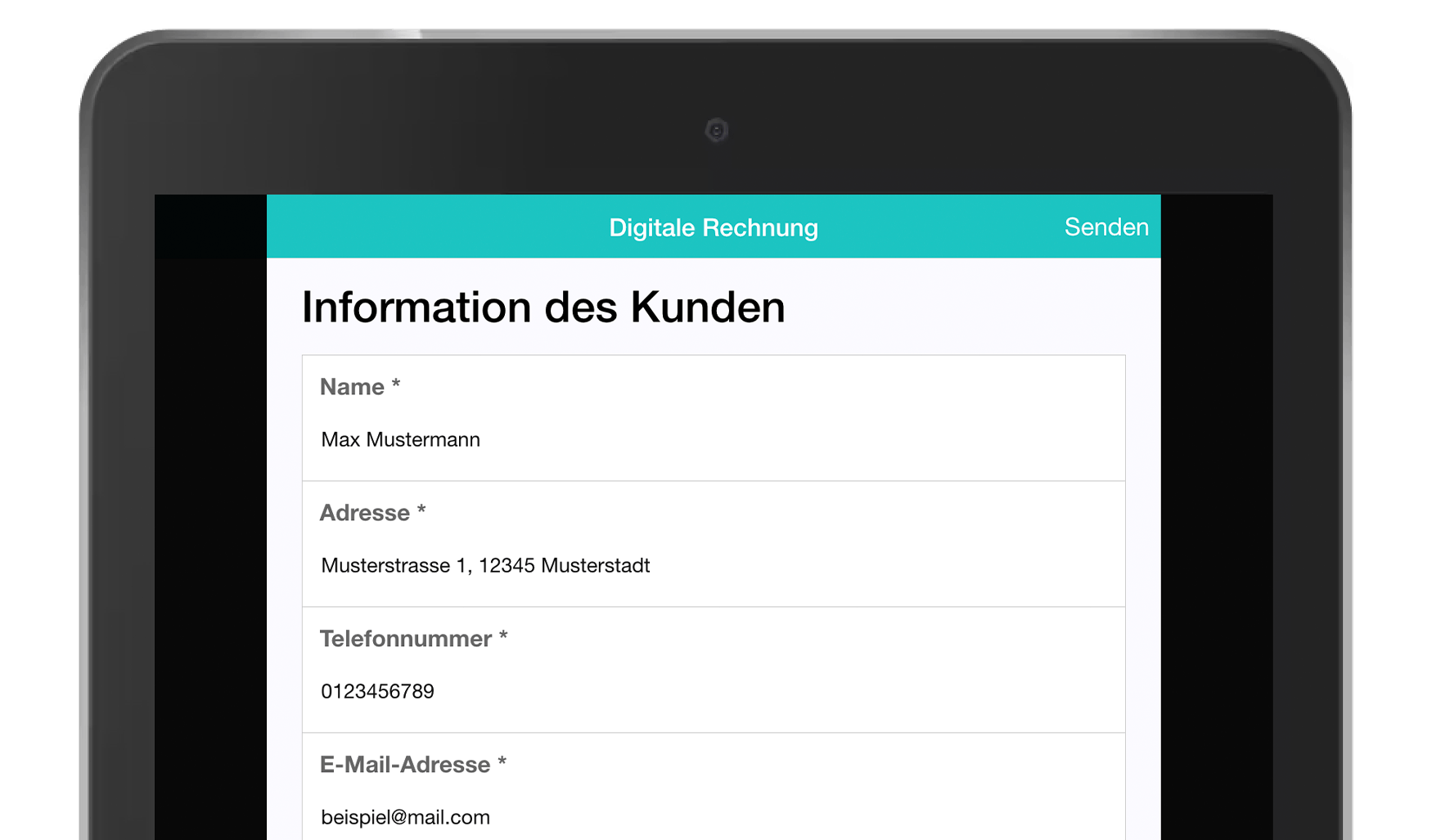 MoreApp digitalen Rechnungs-App