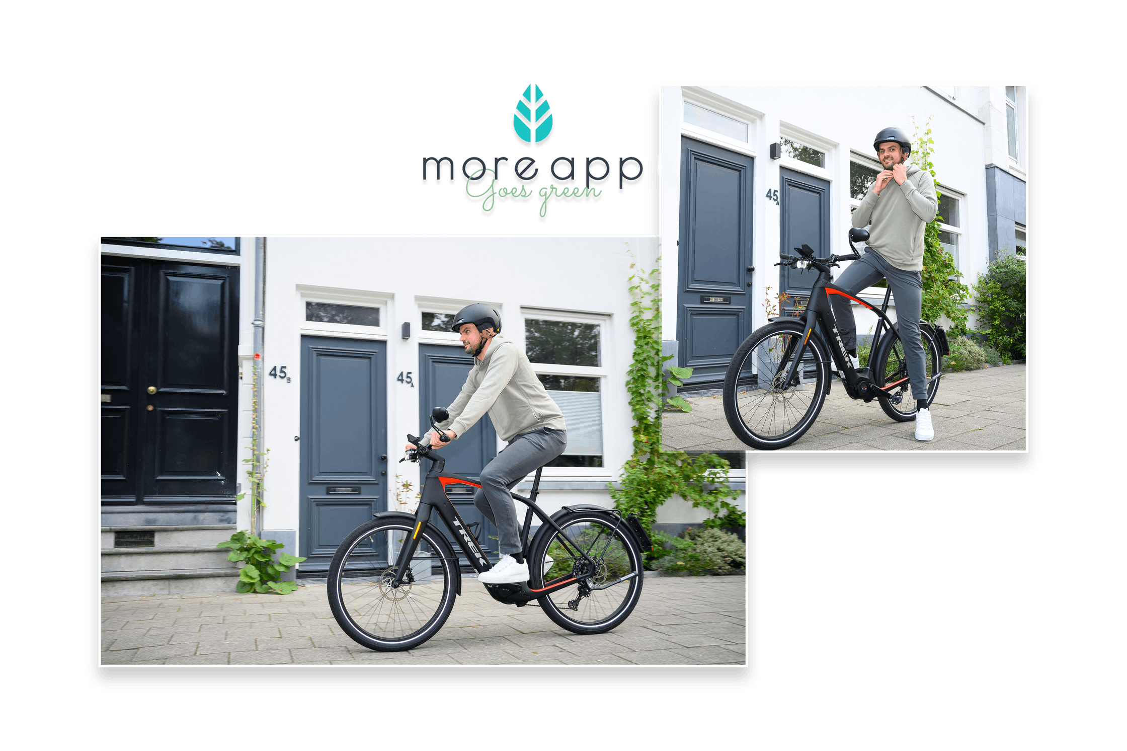 Thom CEO MoreApp Bike Reducing Ecological Footprint