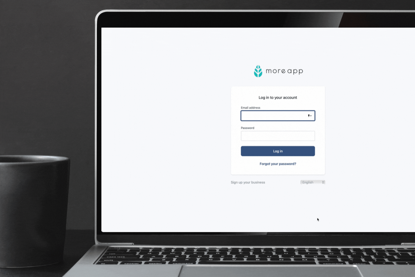 After SSO-enabled username is detected, user continues to company's login page. 