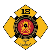 Cuerpos de bomberos de santiago logo