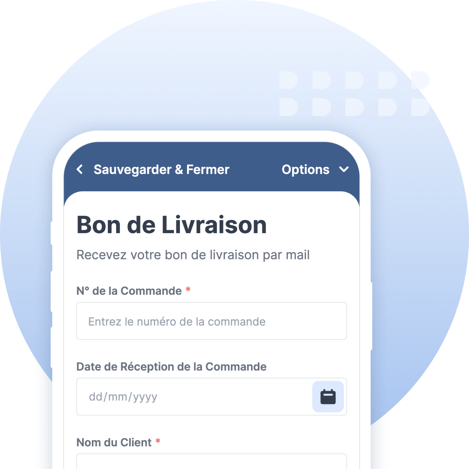 Bon de Livraison