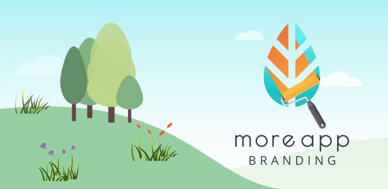 New Forest Feature Free Branding with MoreApp