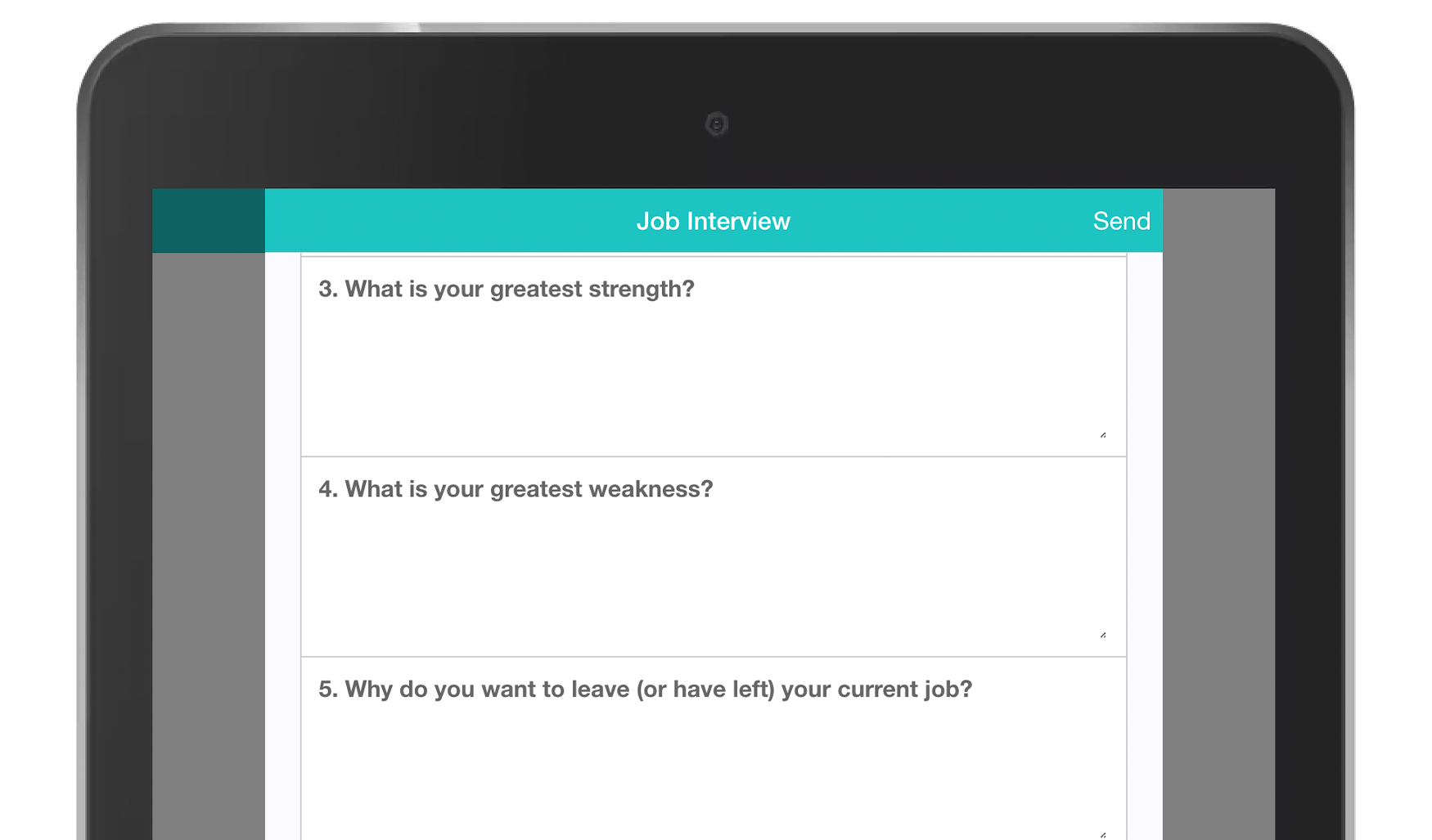 MoreApp Job interview App