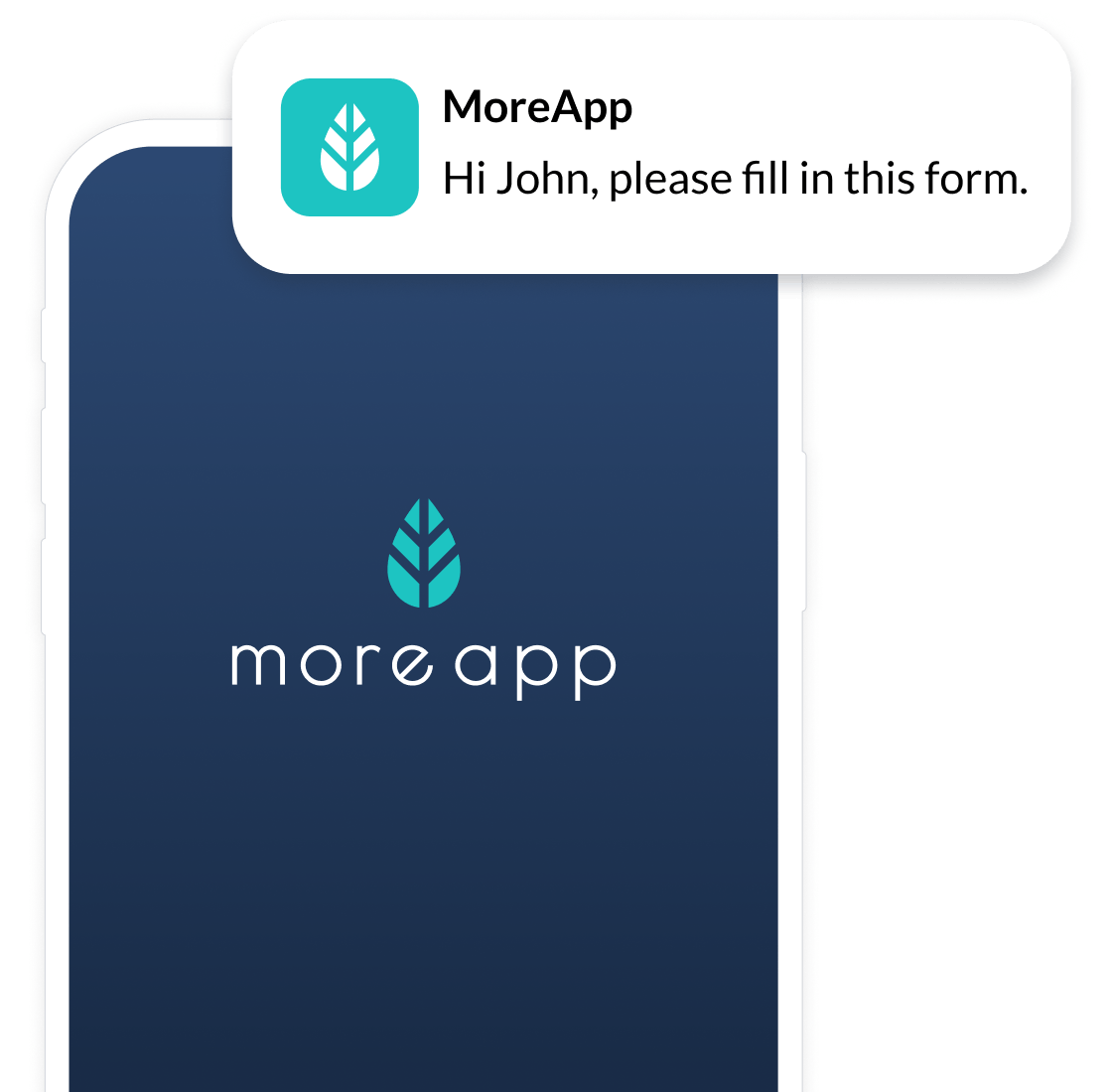 Fill in and send your work order with MoreApp
