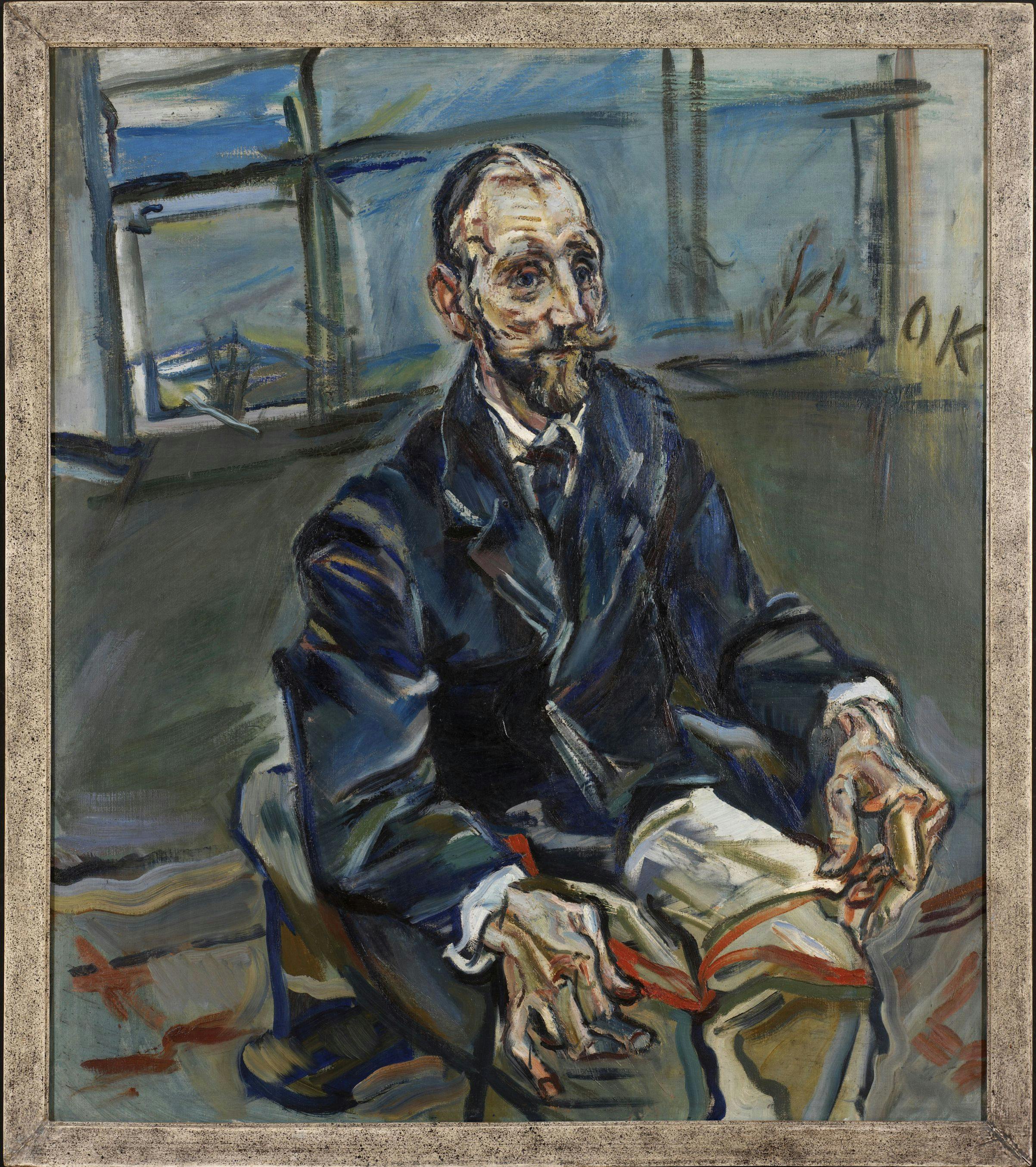 Oskar Kokoschka: Porträt Franz Hauer, ca. 1914