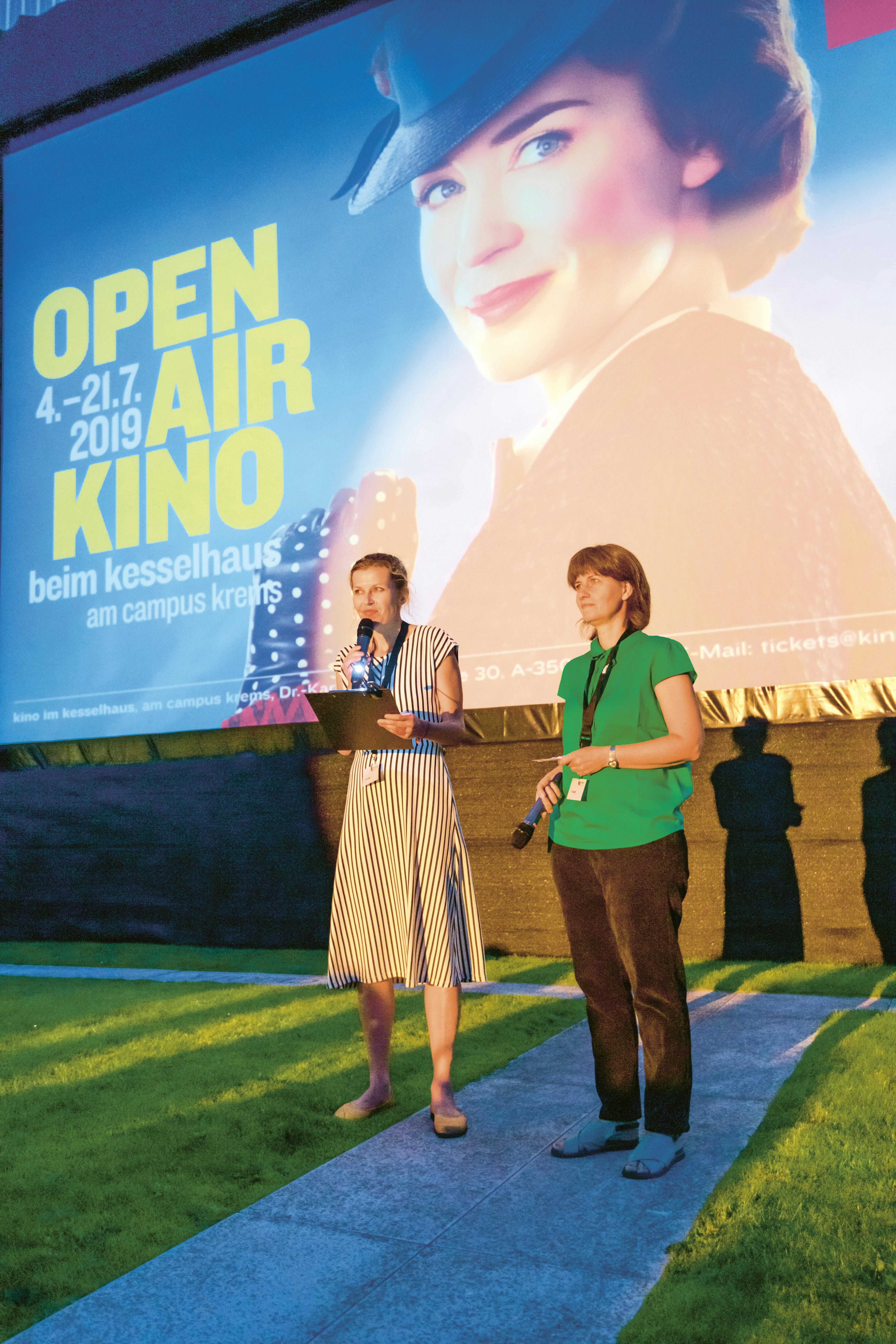 Paula Pöll und Katharina Kreutzer