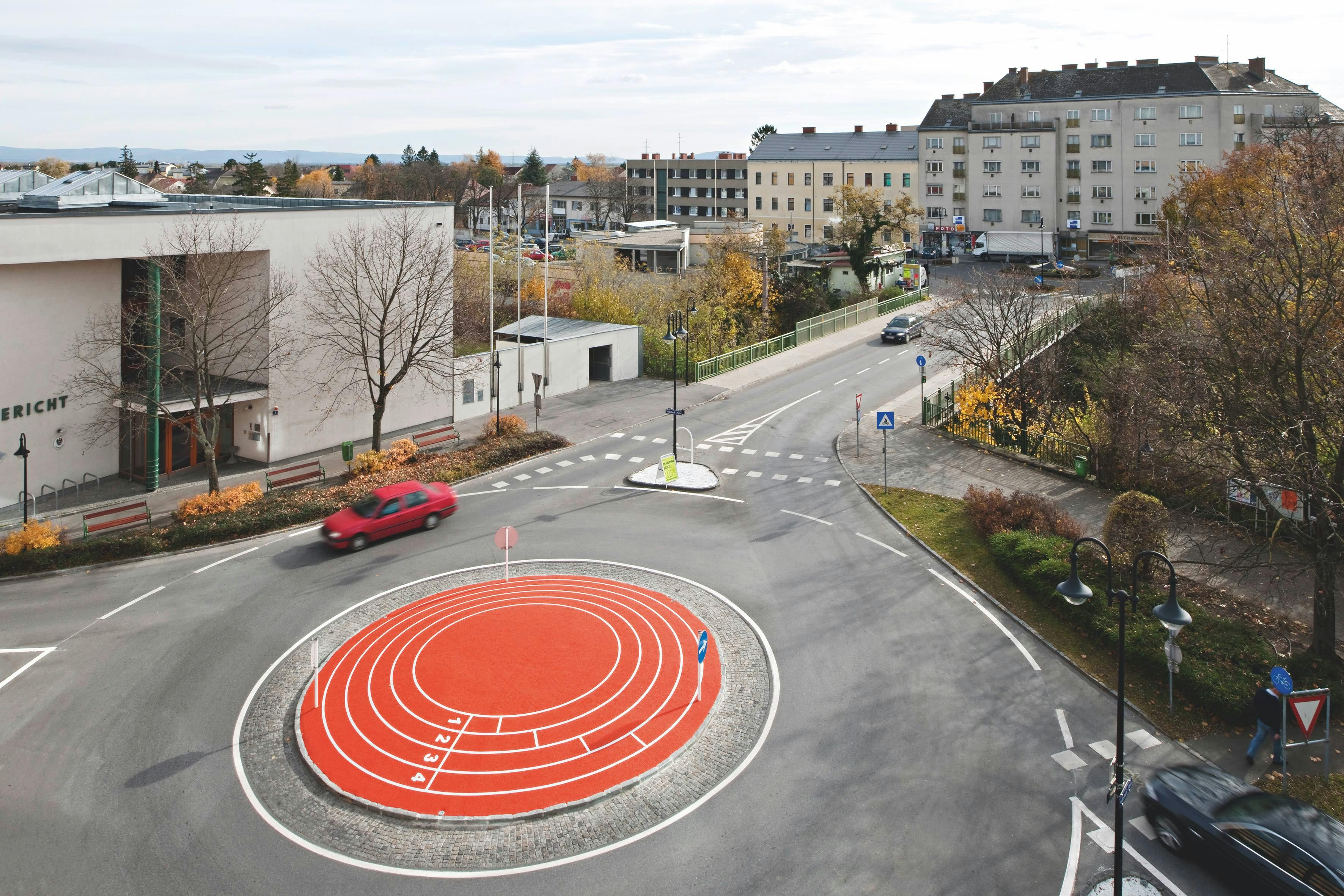 Marchfelder Platz in Gänserndorf