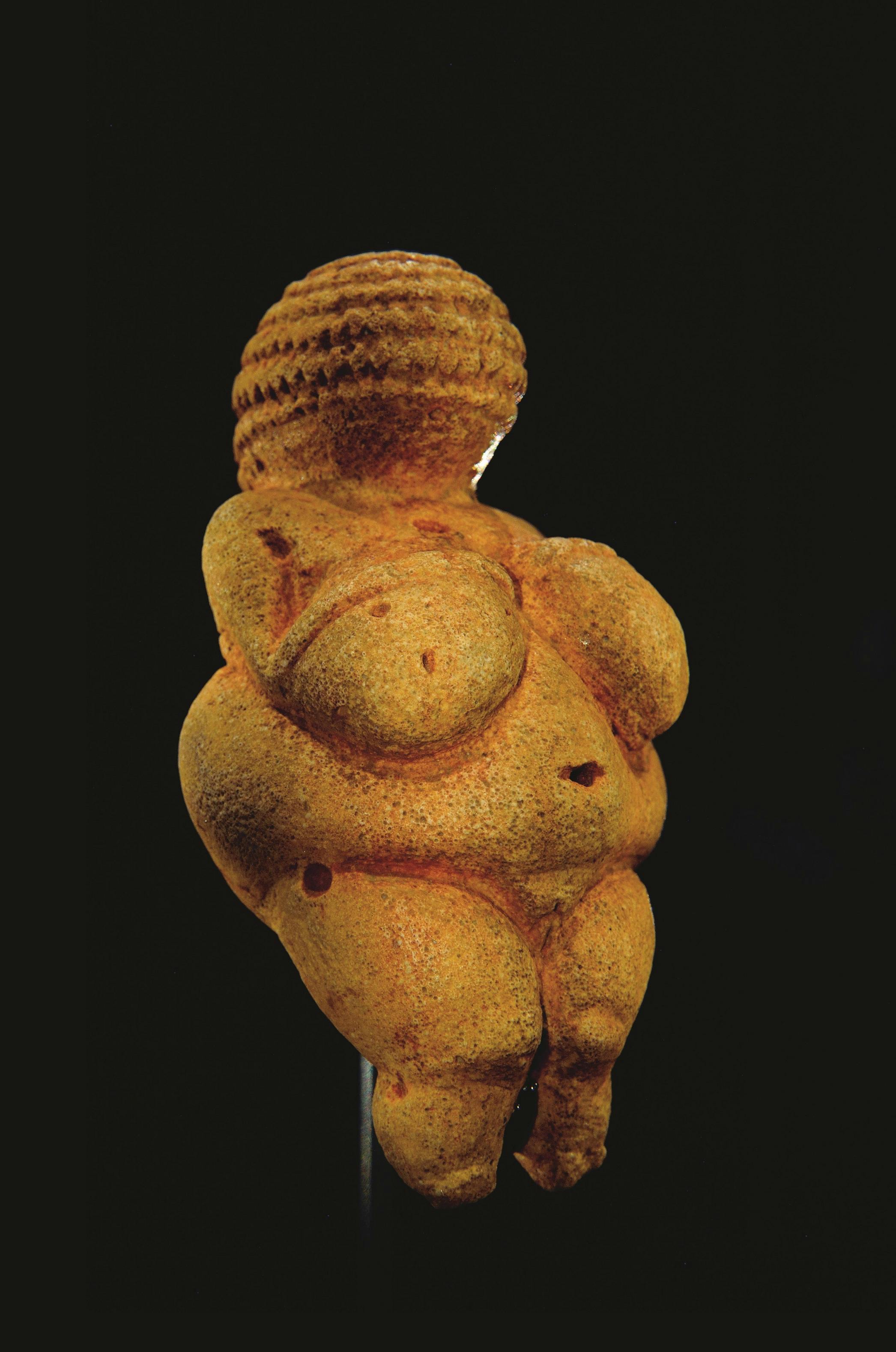 Realistische Darstellung: Venus von Willendorf