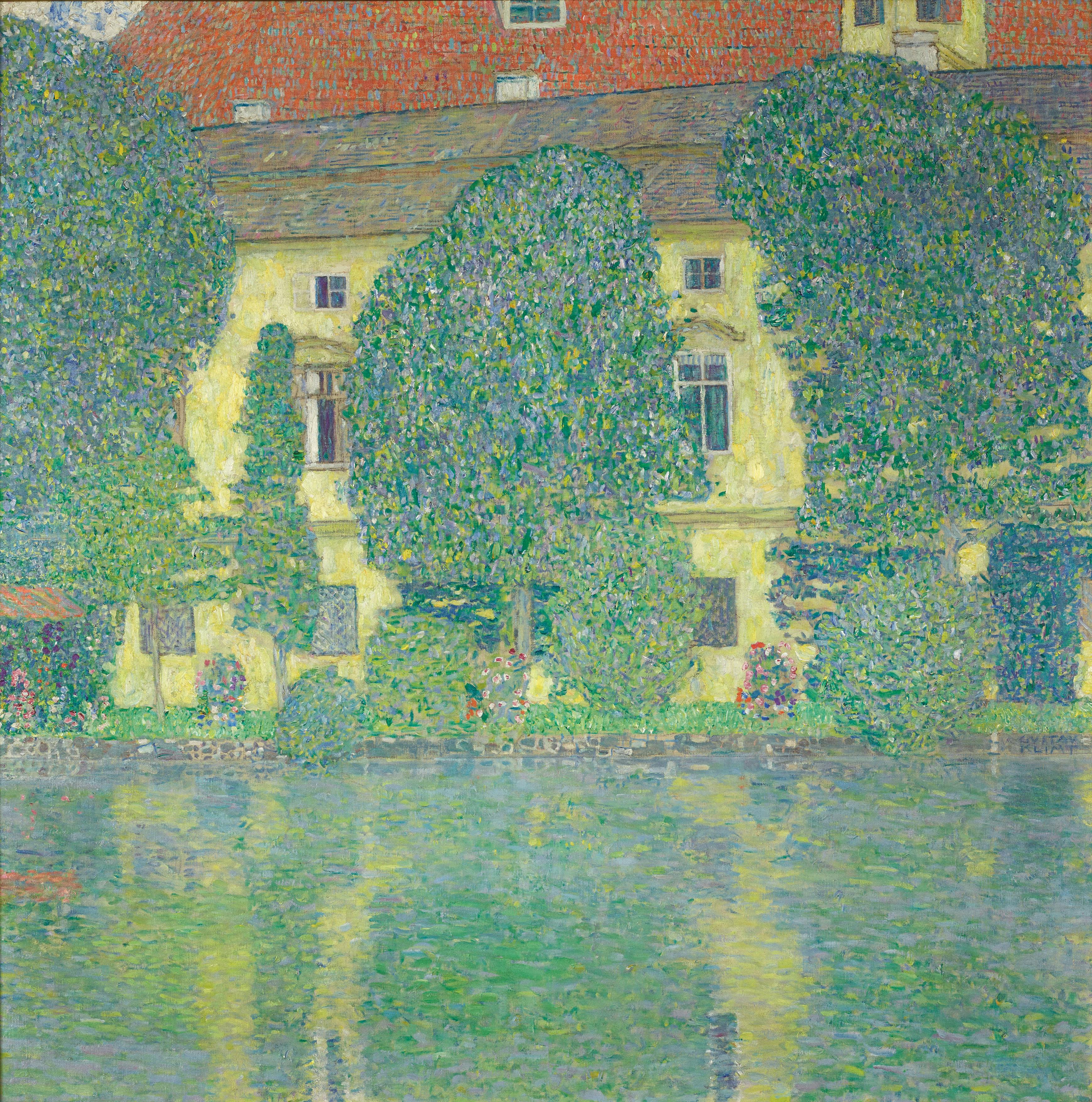 Gustav Klimt Schloss Kammer am Attersee II