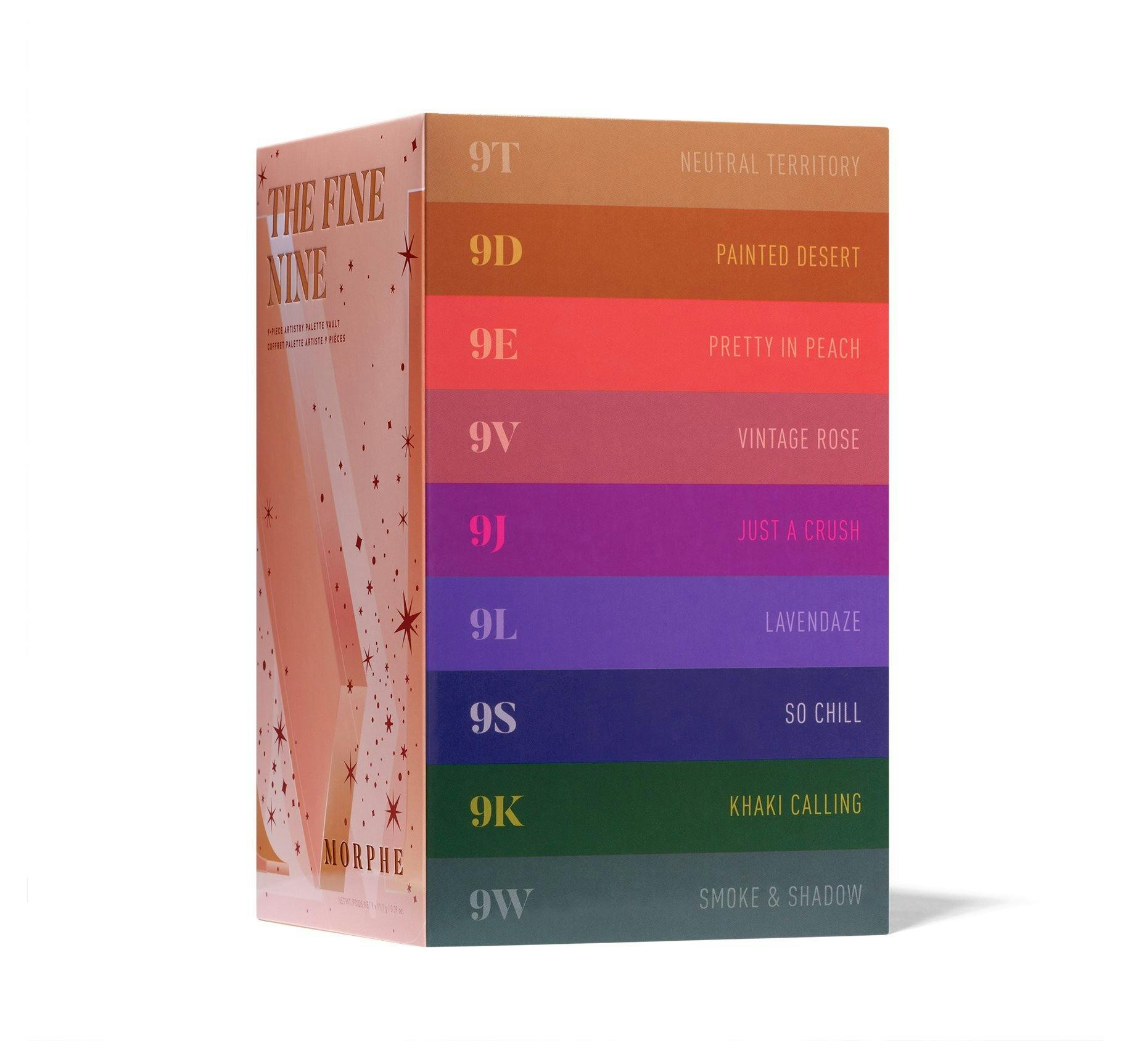 THE FINE NINE 9-PIECE ARTISTRY PALETTE VAULT