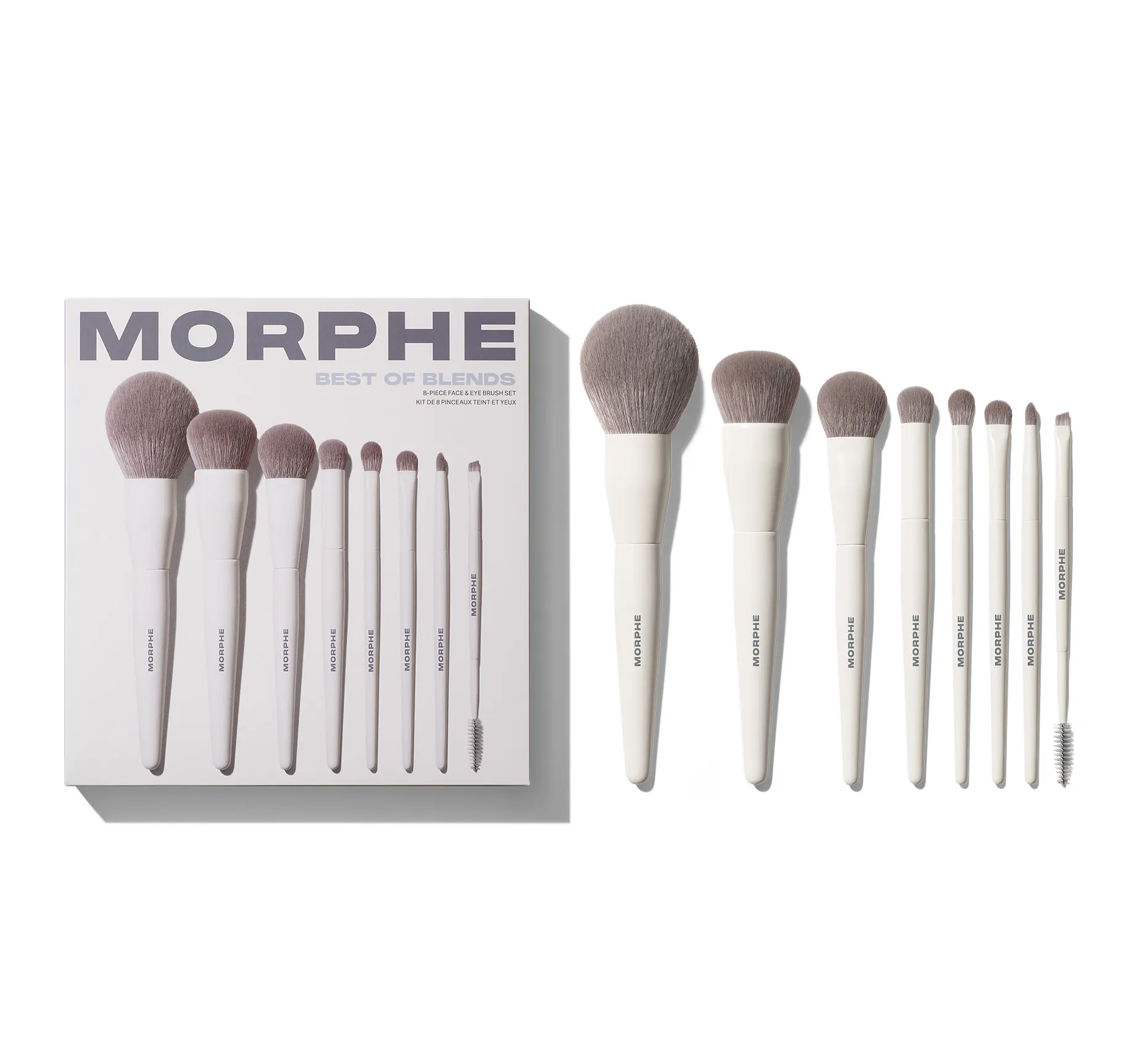 Best of Blends 8-Piece Face & Eye Brush Set
