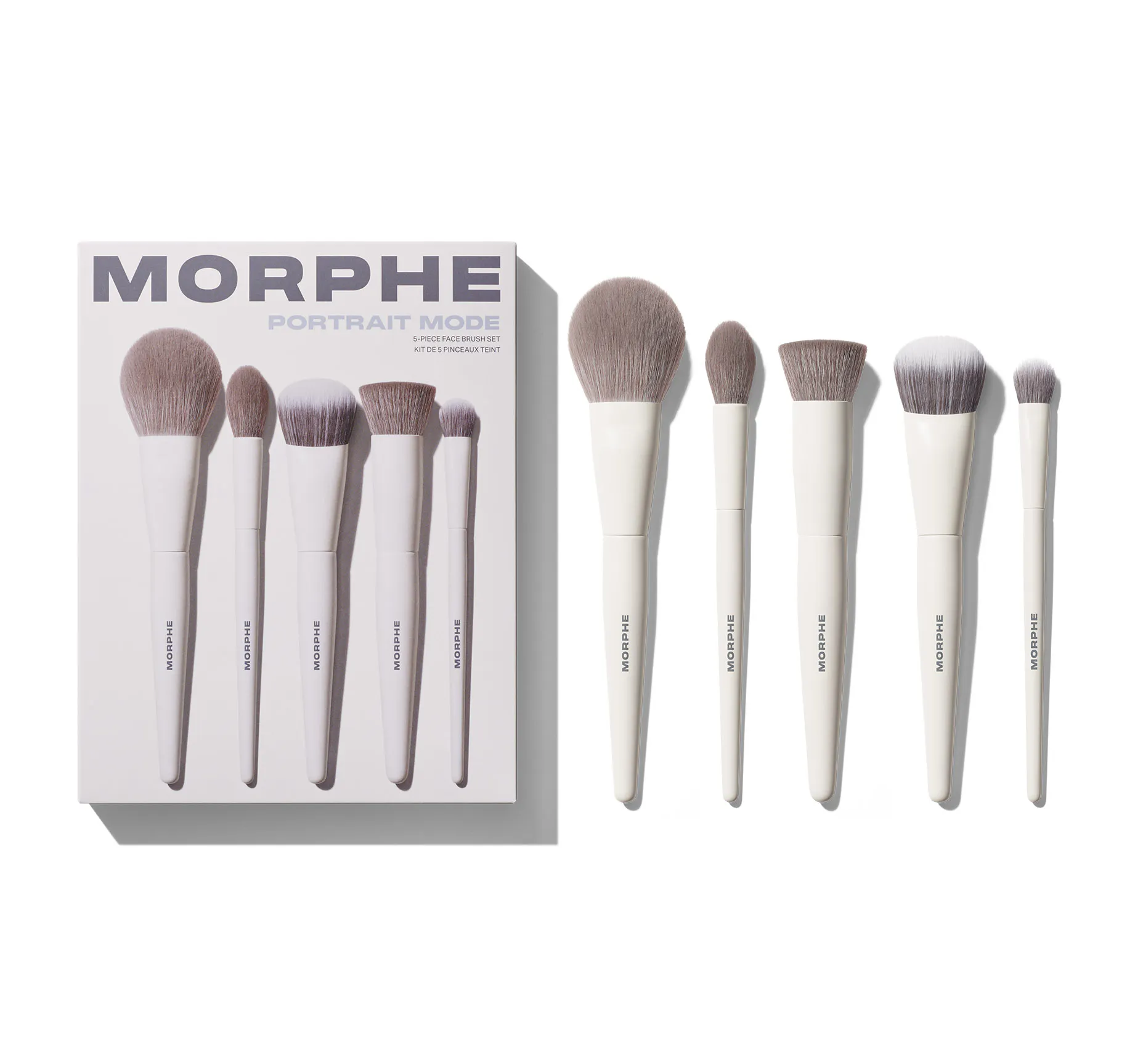 Portrait Mode 5-Piece Face Brush Set