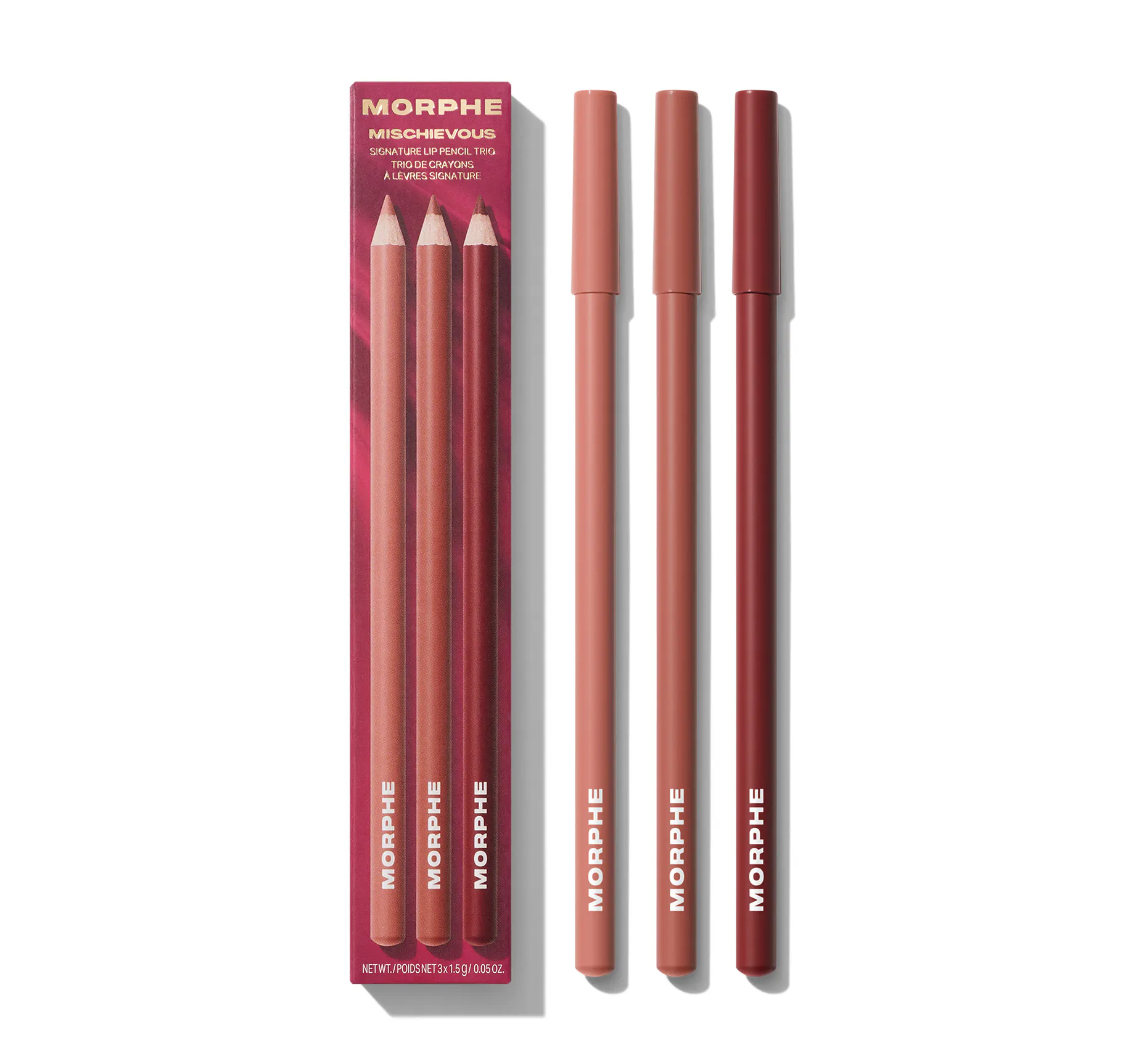 MISCHIEVOUS SIGNATURE LIP PENCIL TRIO