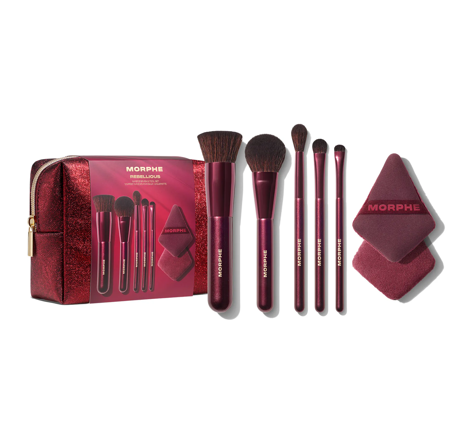 REBELLIOUS 6-PIECE BRUSH & TOOL SET