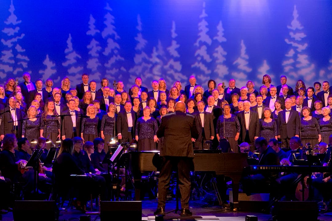 Mosaic on stage performing