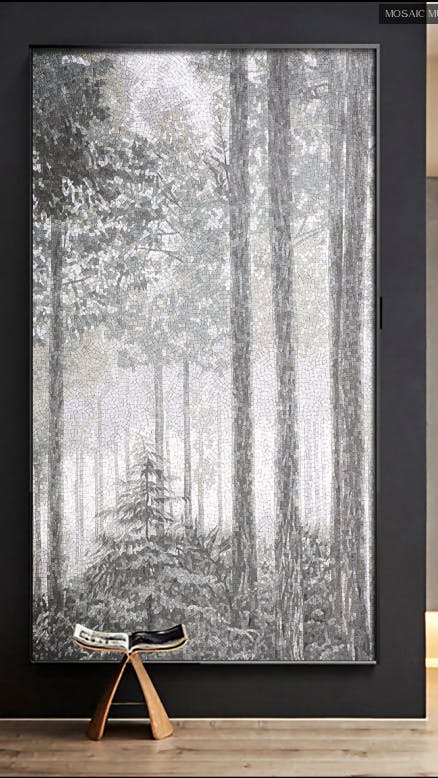 Forest Glass Wall Art