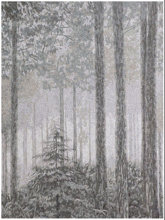 Forest Glass Wall Art