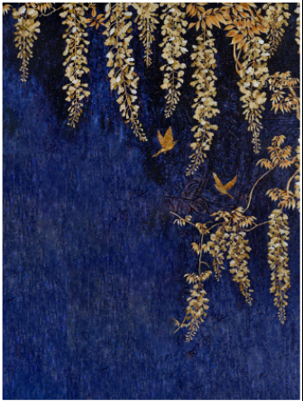 Orchid Glass Wall Art