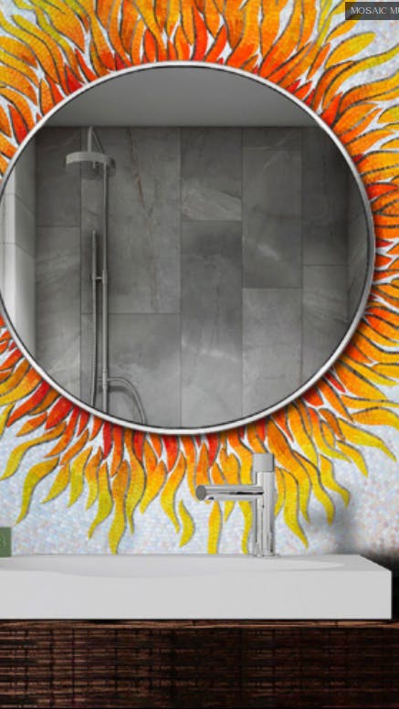 Celestial Glass Wall Art