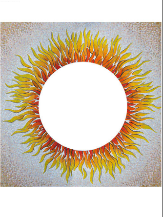 Celestial Glass Wall Art