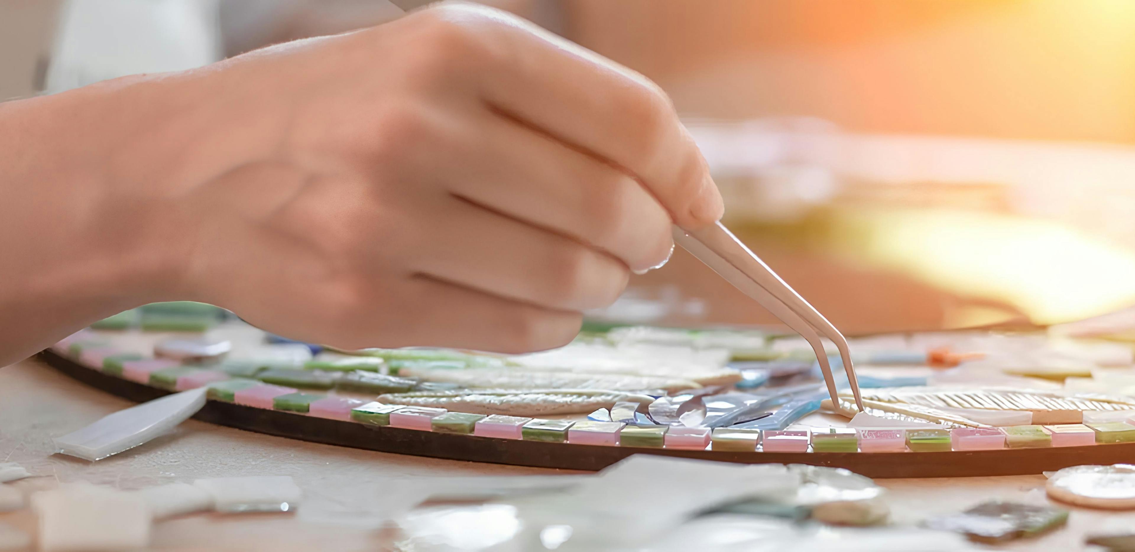 Elegant Mosaic Murals