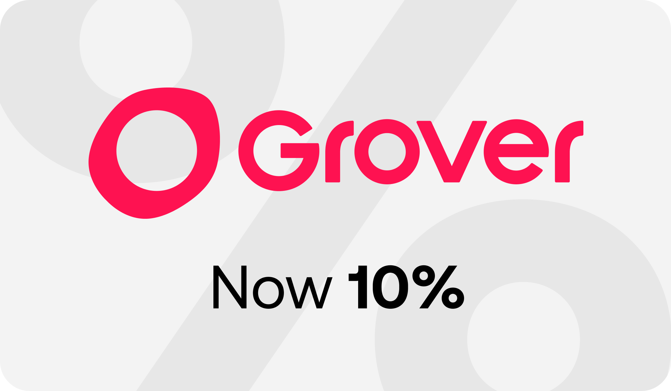 10% discount at Grover Buisness
