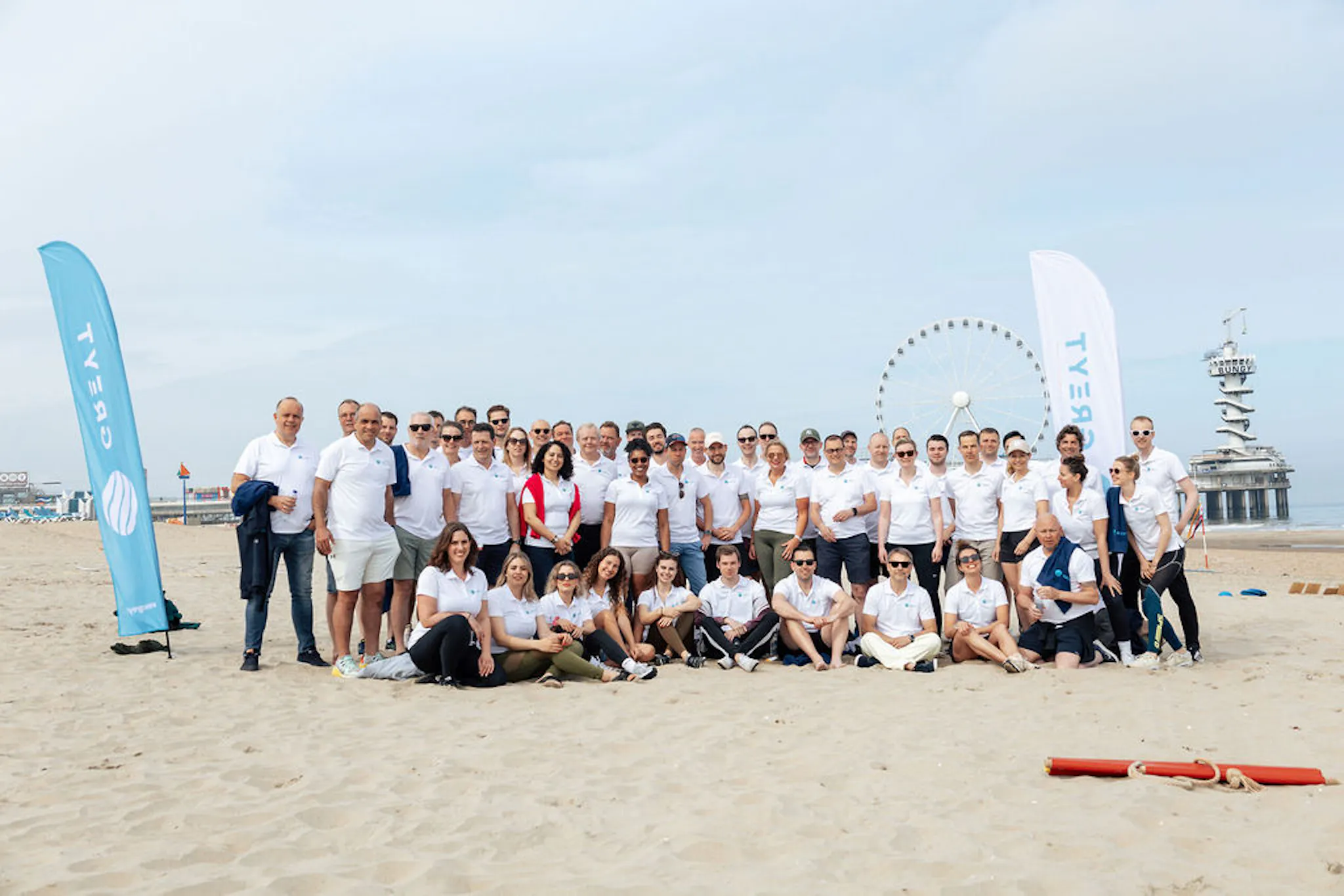 Greyt team photo beach