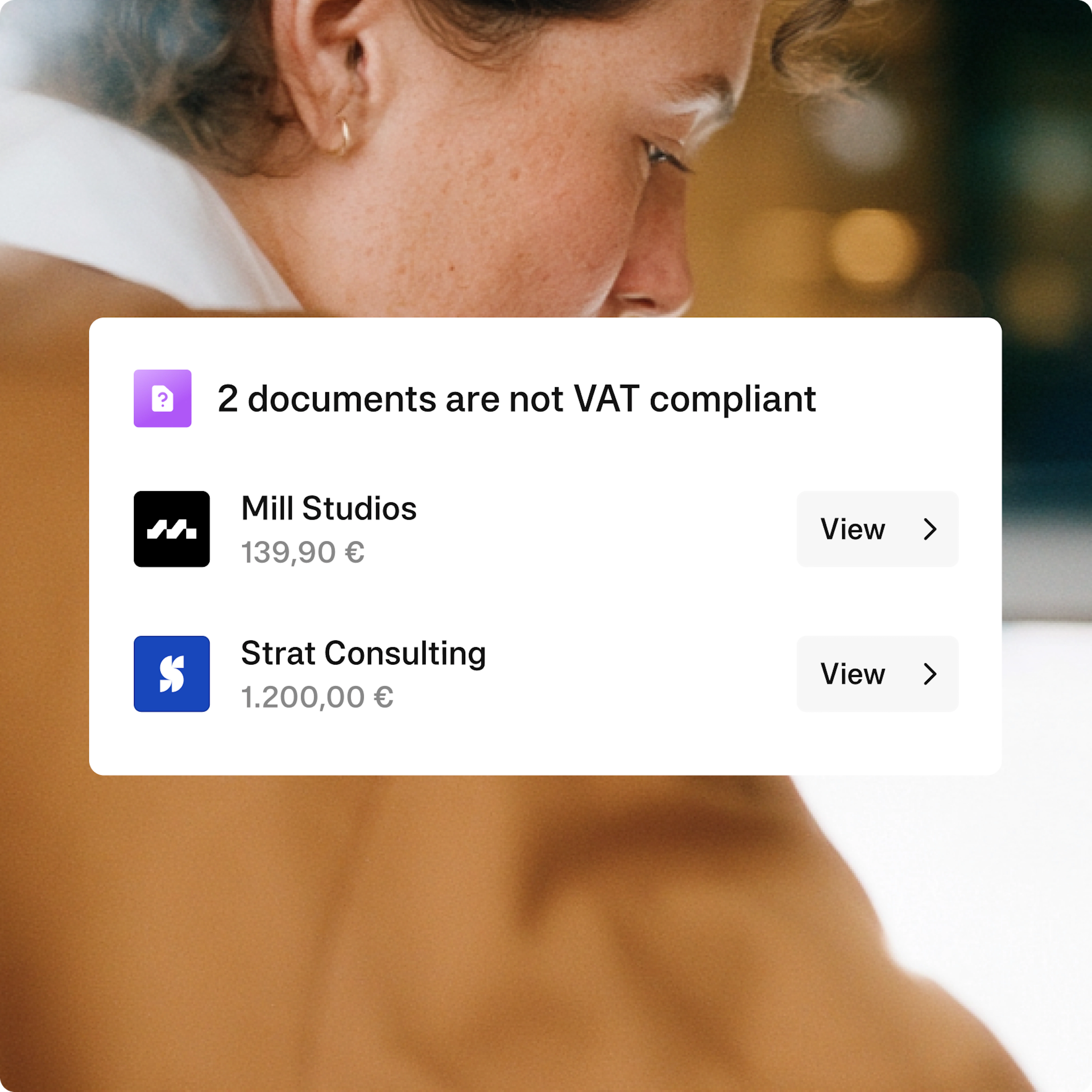 Document VAT compliance check -eu