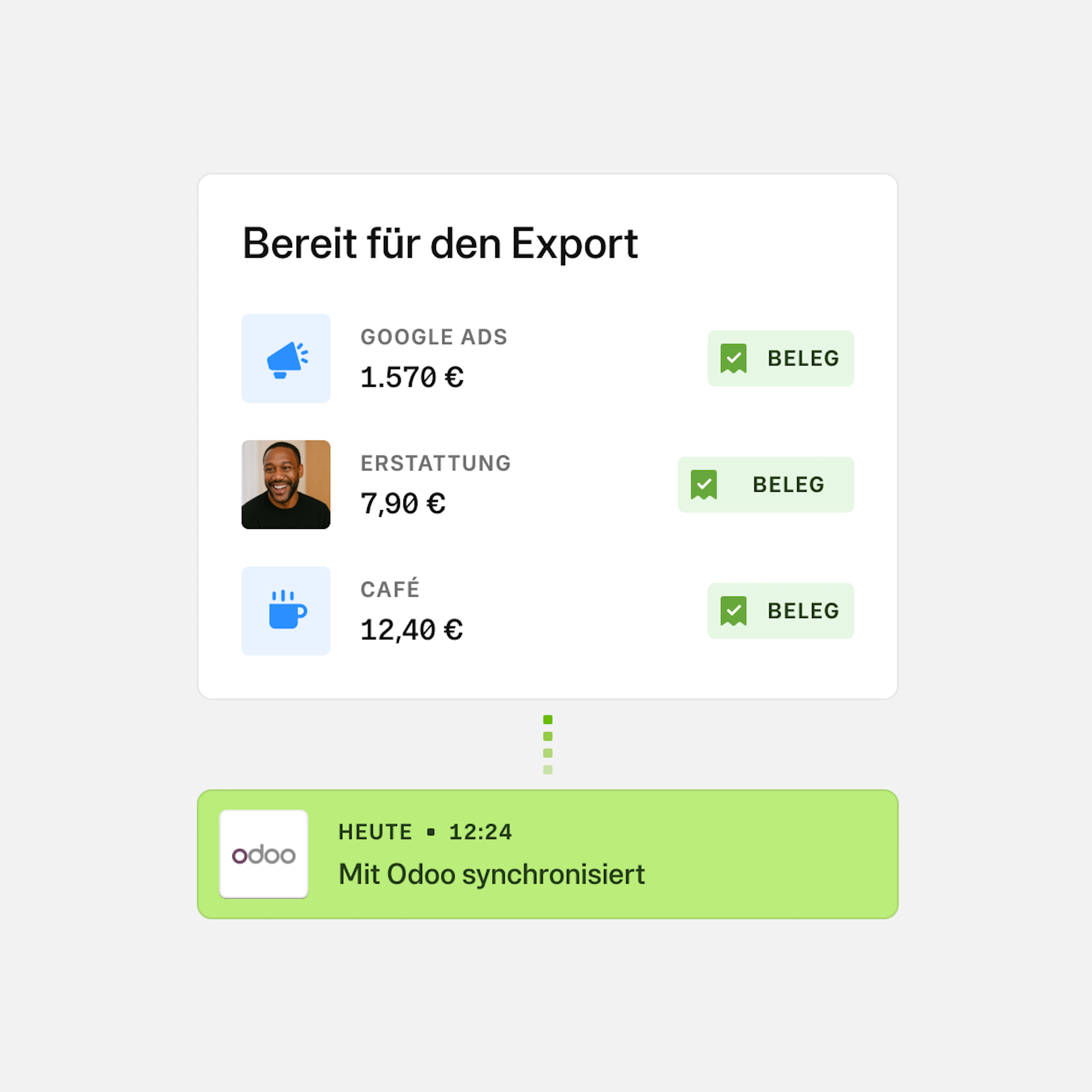 Odoo Accounting - Export DE