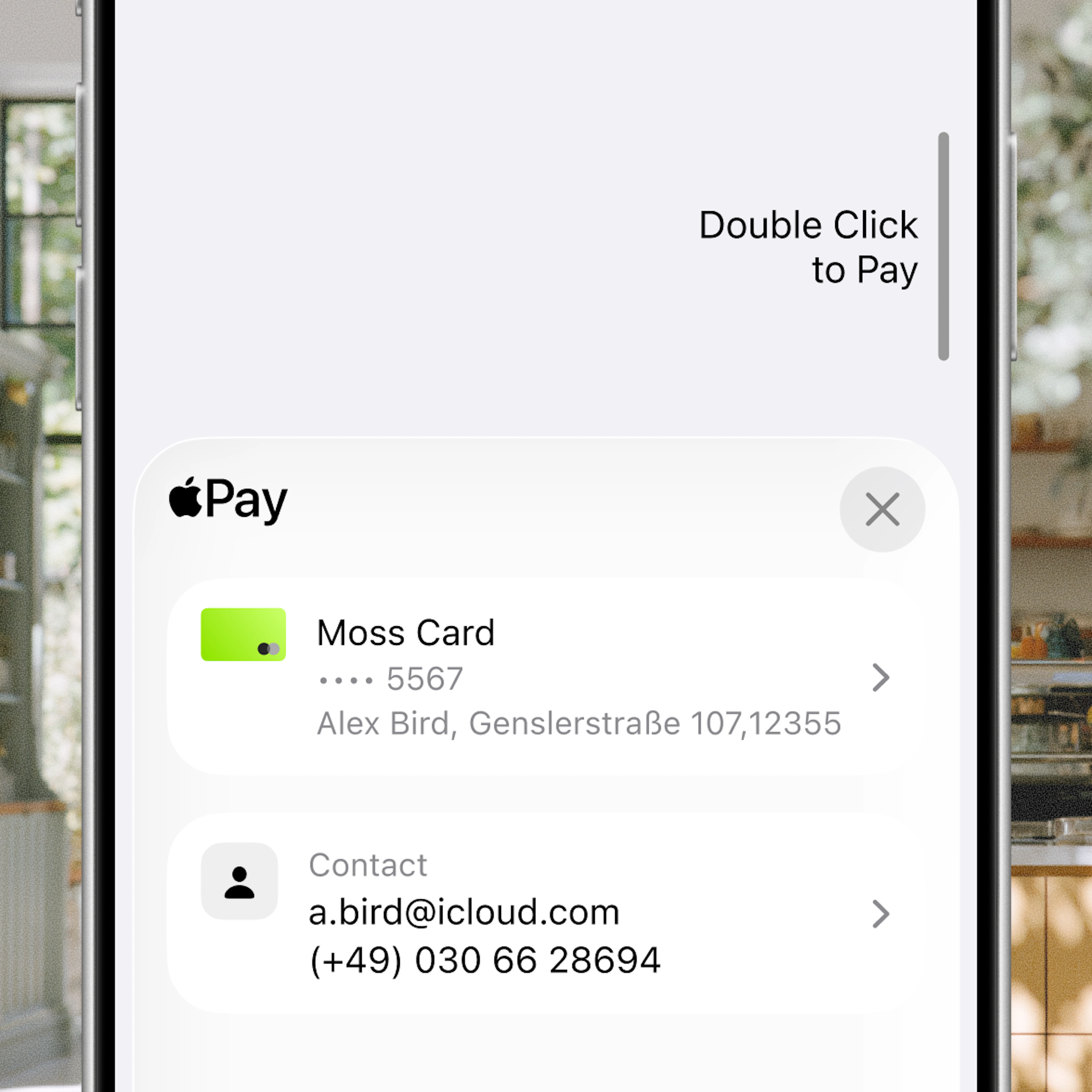 Payment with Apple Pay - EU