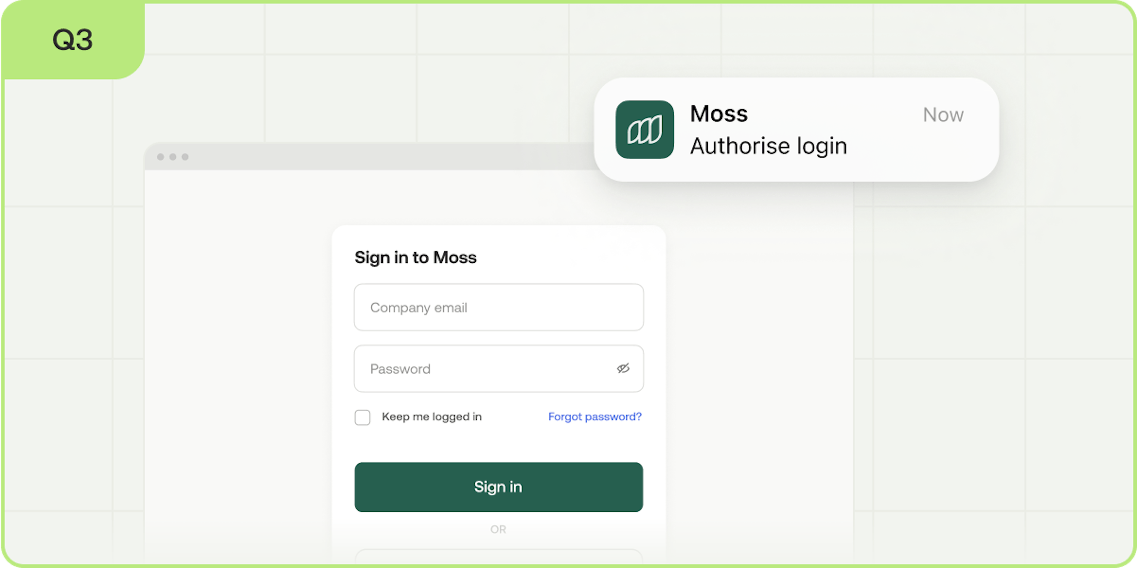 Moss product updates Q3 2024