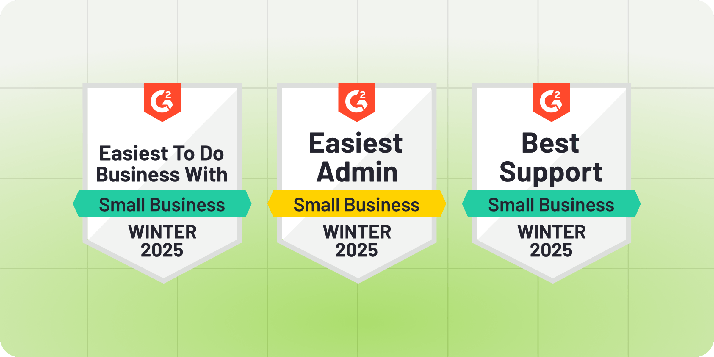 Moss receives G2 winter badges