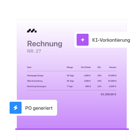 DE Home invoices HeroV3