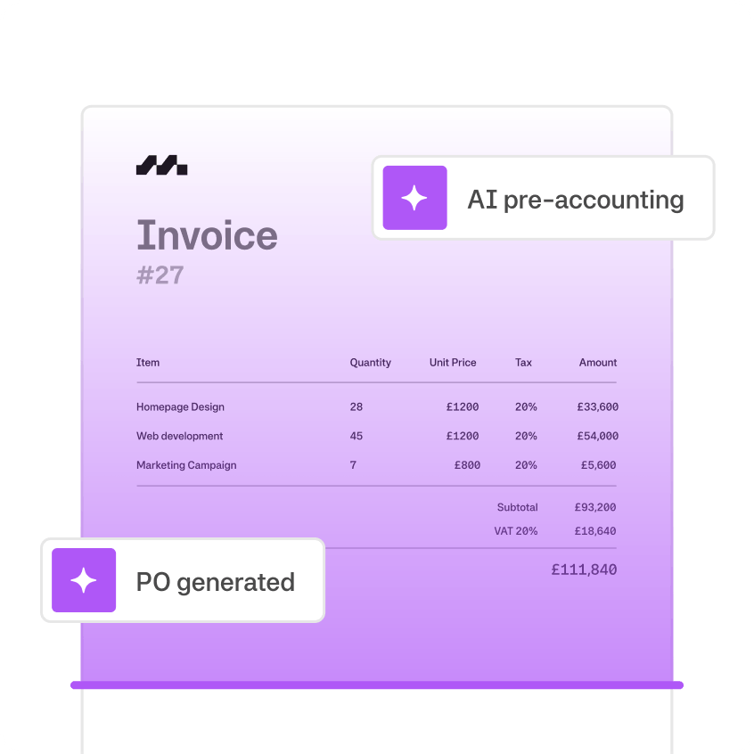Homepage Hero Invoice - UK