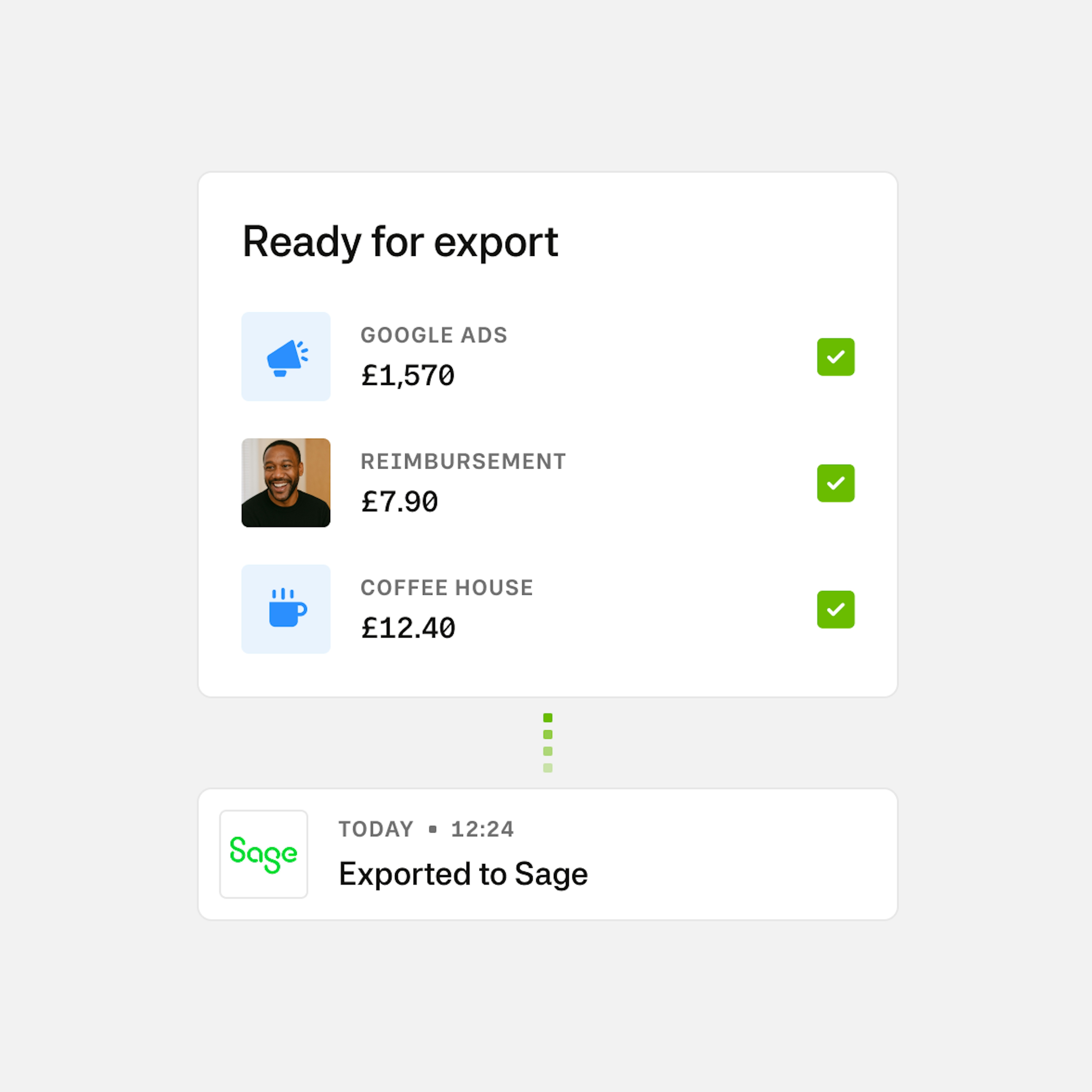 Export to Sage
