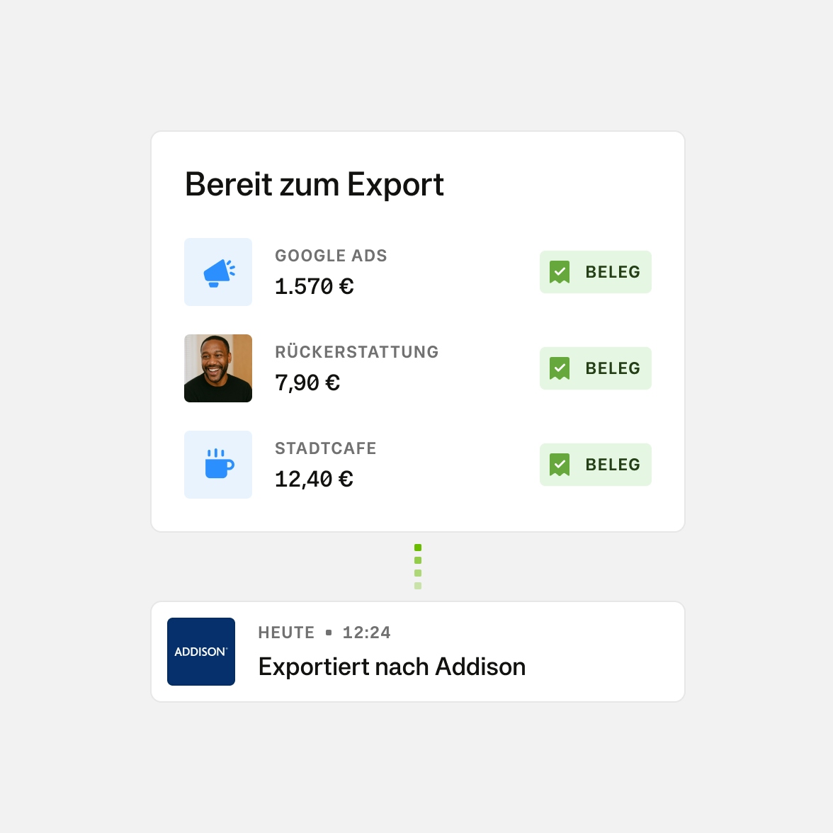 Moss + Addison Export