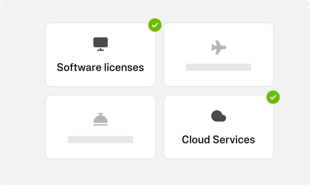 step 02 - select expense categories