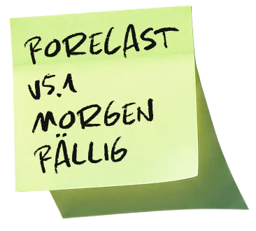 Forecast morgen fällig