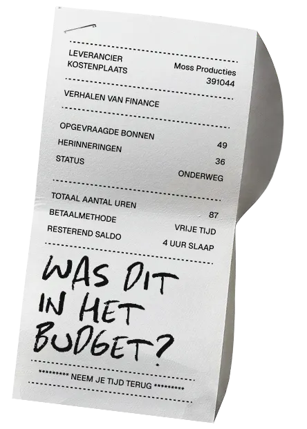 Bon: Was dit in het budget?